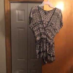 Romper. Black and white